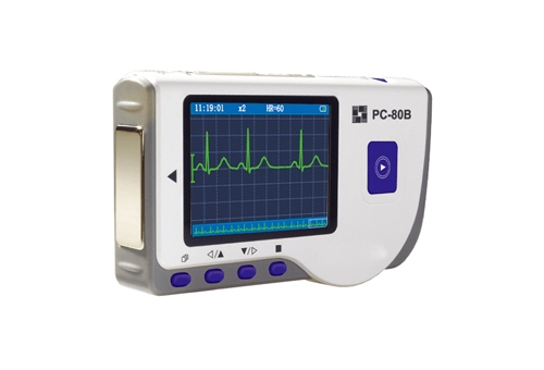 Lepu PC-80B Monitor ECG portatile Easy ECG Machine cardiofrequenzimetro portatile