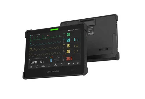 Lepu Medical Grade AIView VX Tablet Vital Signs Monitor Monitor paziente Monitor multiparametrico portatile con Touch Screen per reparto clinica ospedaliera e uso domestico